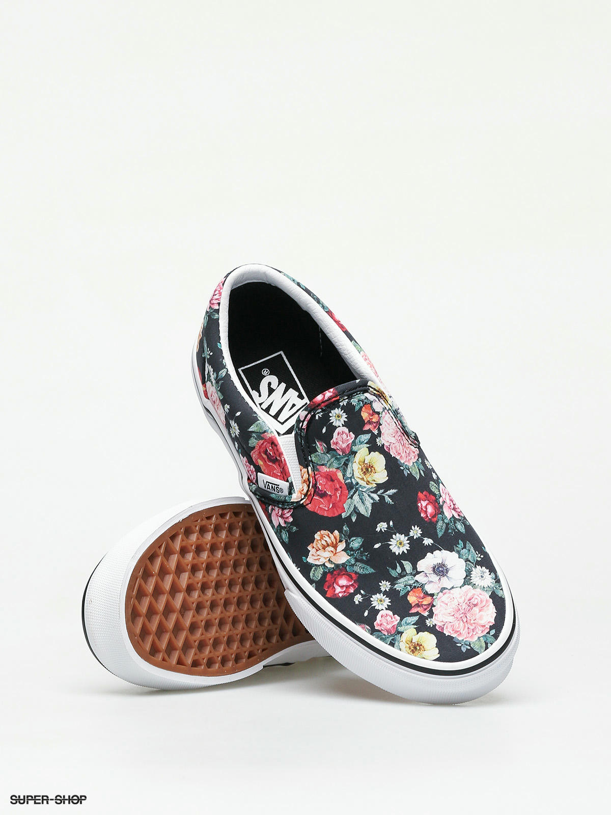 Vans Classic Slip On Shoes (garden floral)