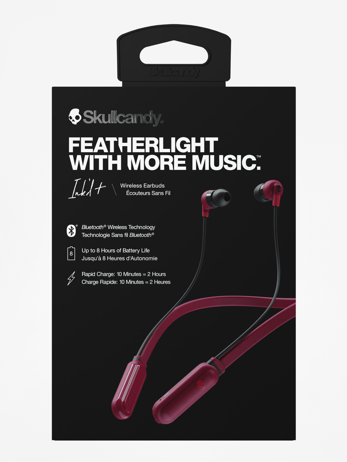 Skullcandy Inkd+ BT Headphones (moab/red/black)
