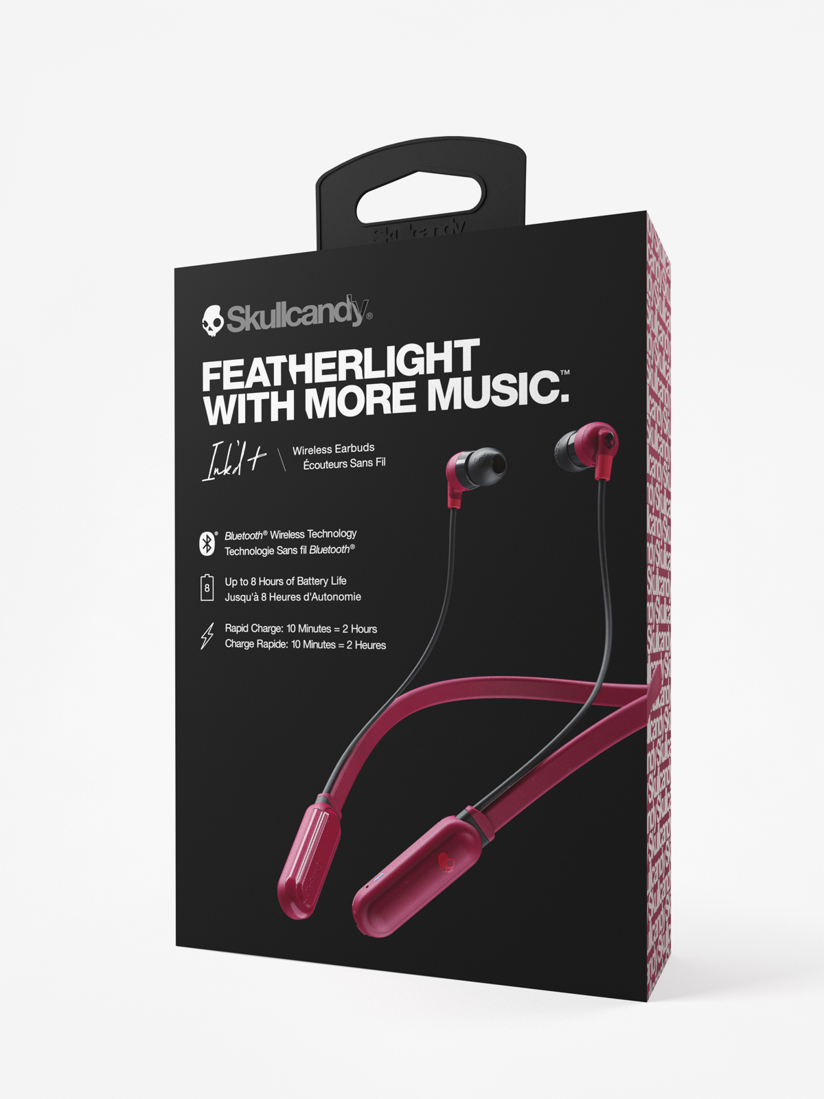 Skullcandy Inkd+ BT Headphones (moab/red/black)