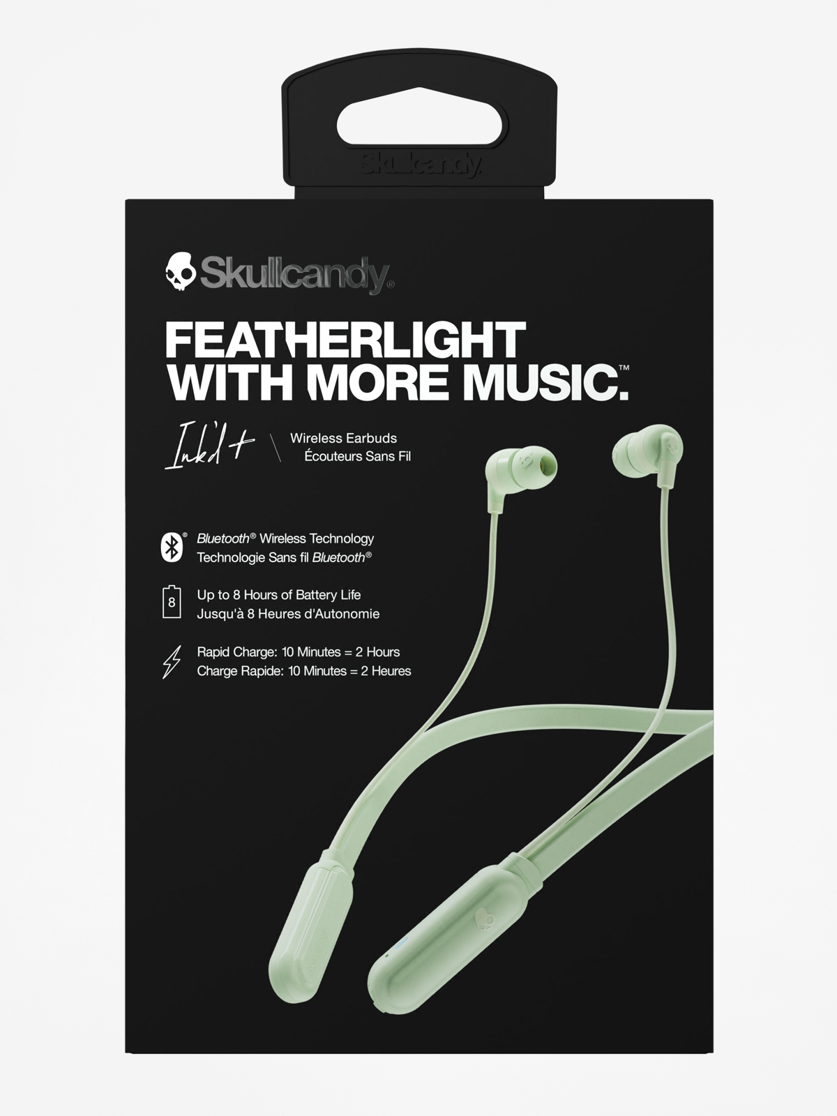 Skullcandy Inkd+ BT Headphones (pastels/sage/green)