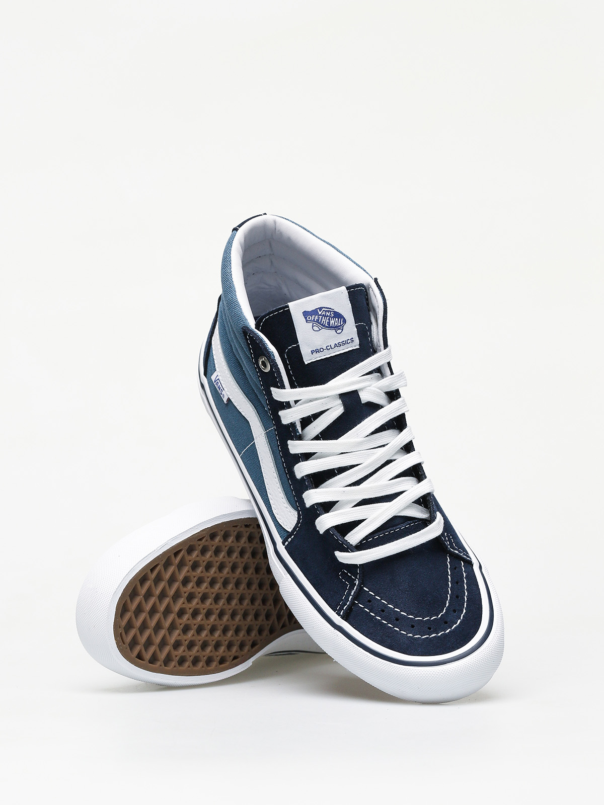 Vans Sk8 Hi Pro Shoes (navy/stv navy)