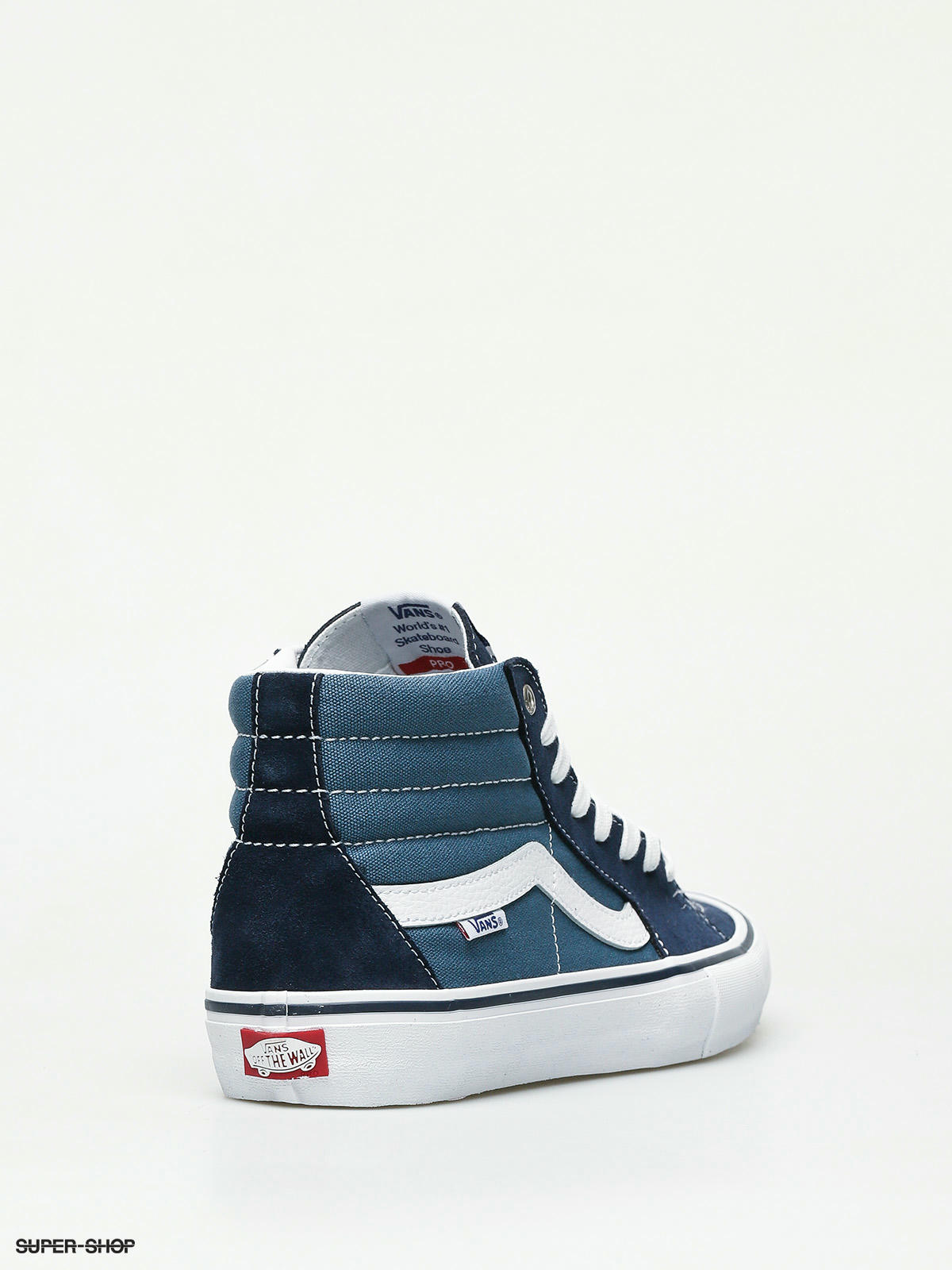 vans sk8 hi navy pro