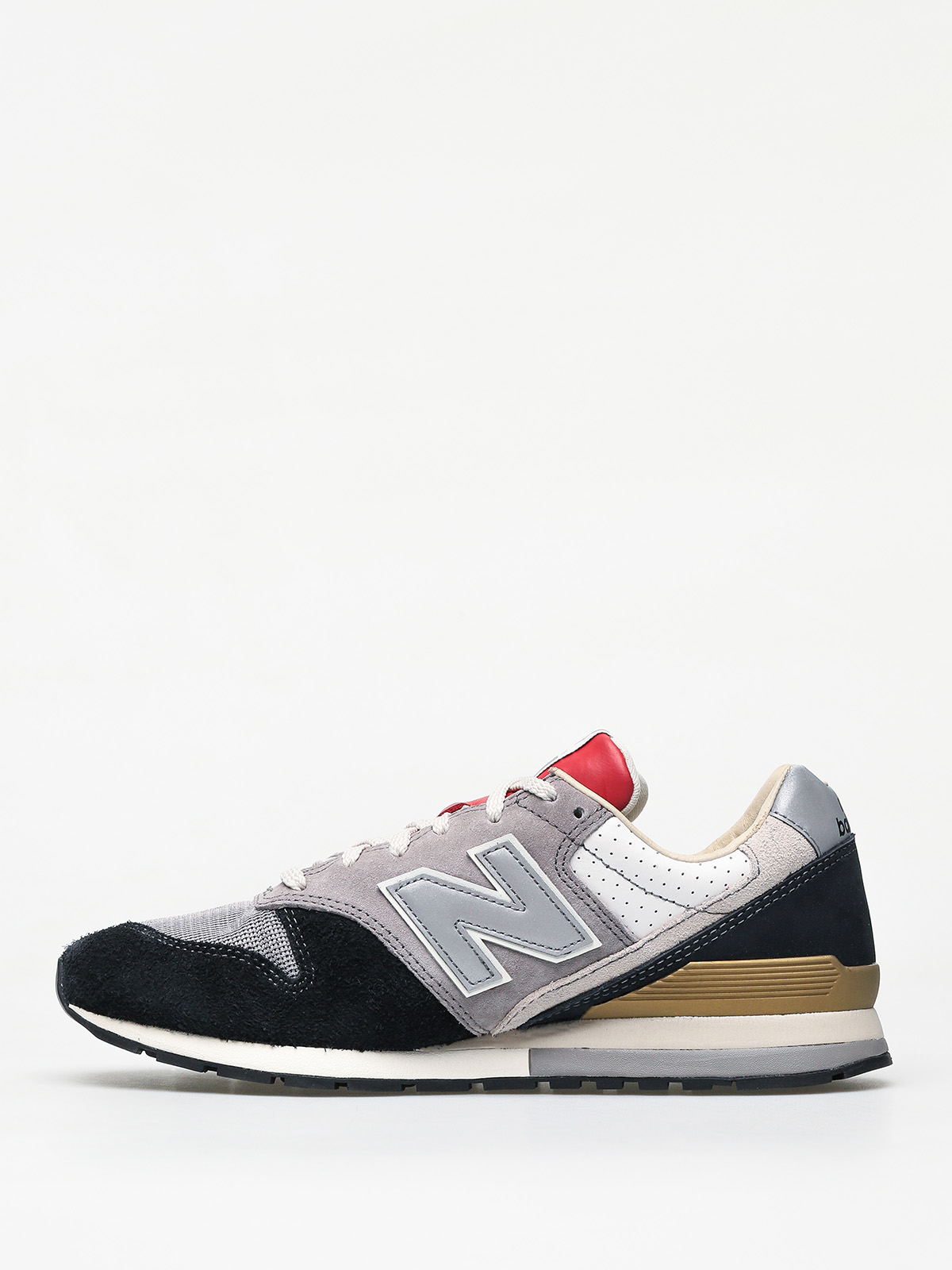new balance 996 black leather