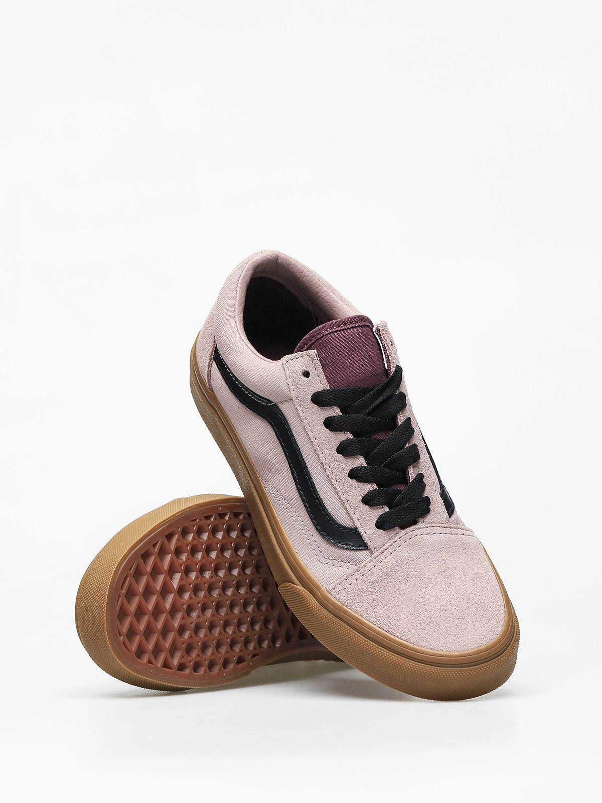 Vans Old Skool Shoes (gum/shadow gray/prune)