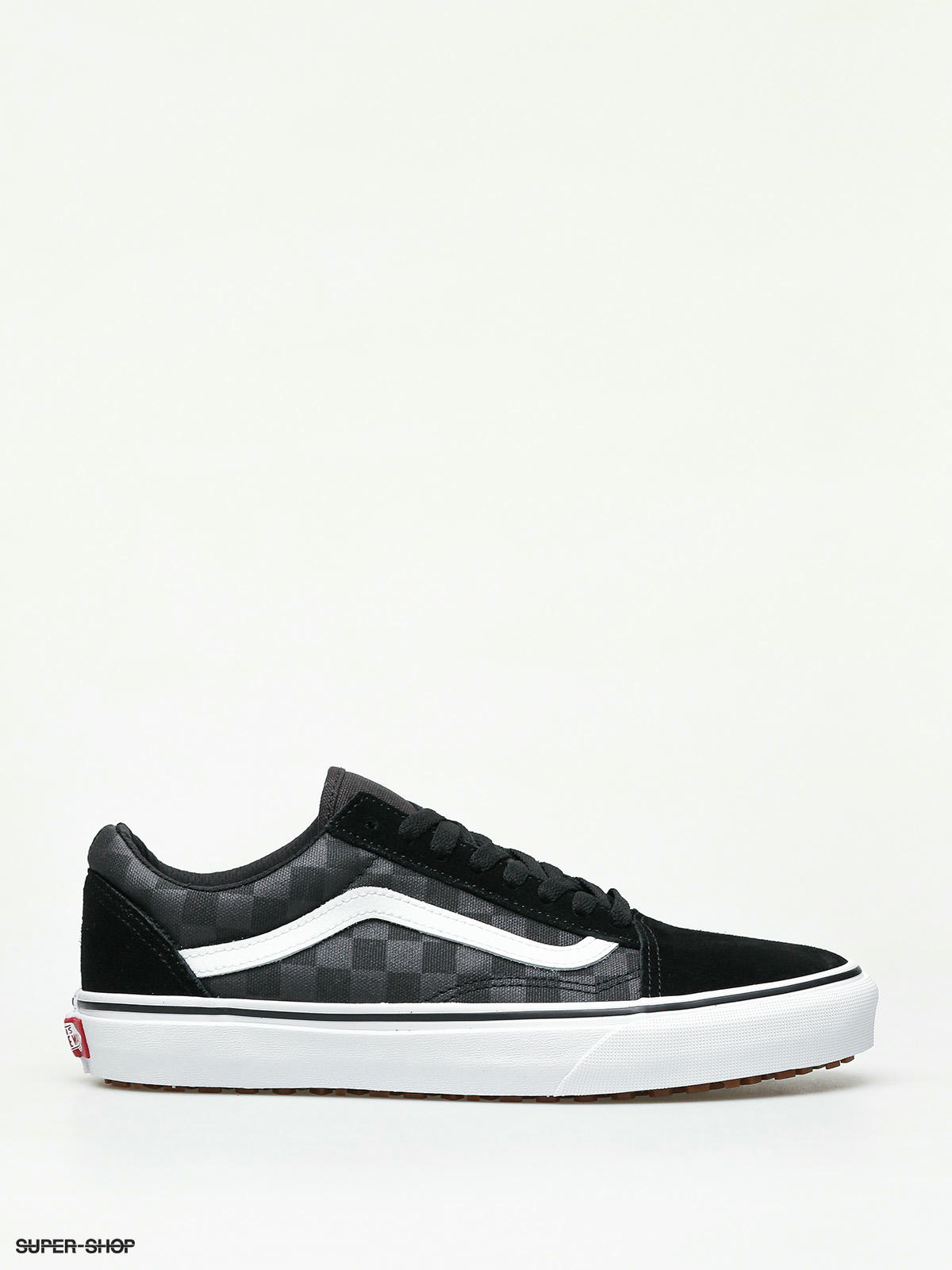 vans old skool black checkerboard