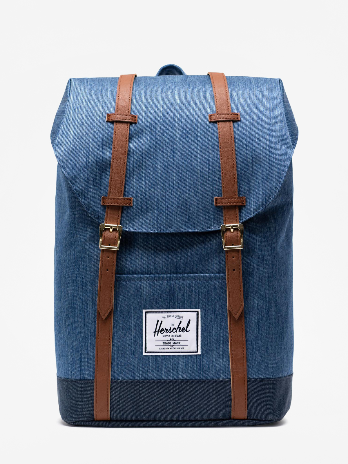 Herschel Supply Co. Retreat Backpack (faded denim/indigo denim)