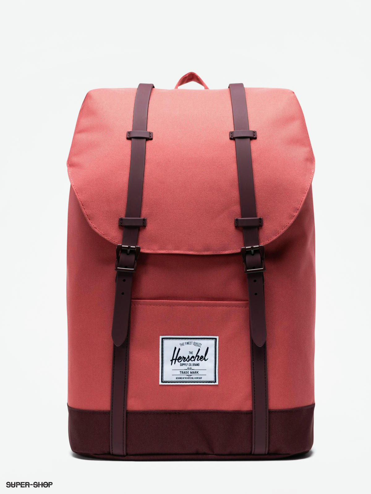 Red discount herschel backpack