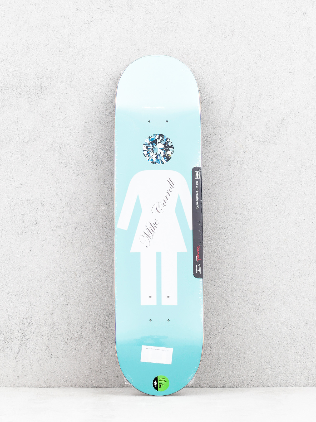 Girl Skateboard X Diamond Carroll Deck (teal)