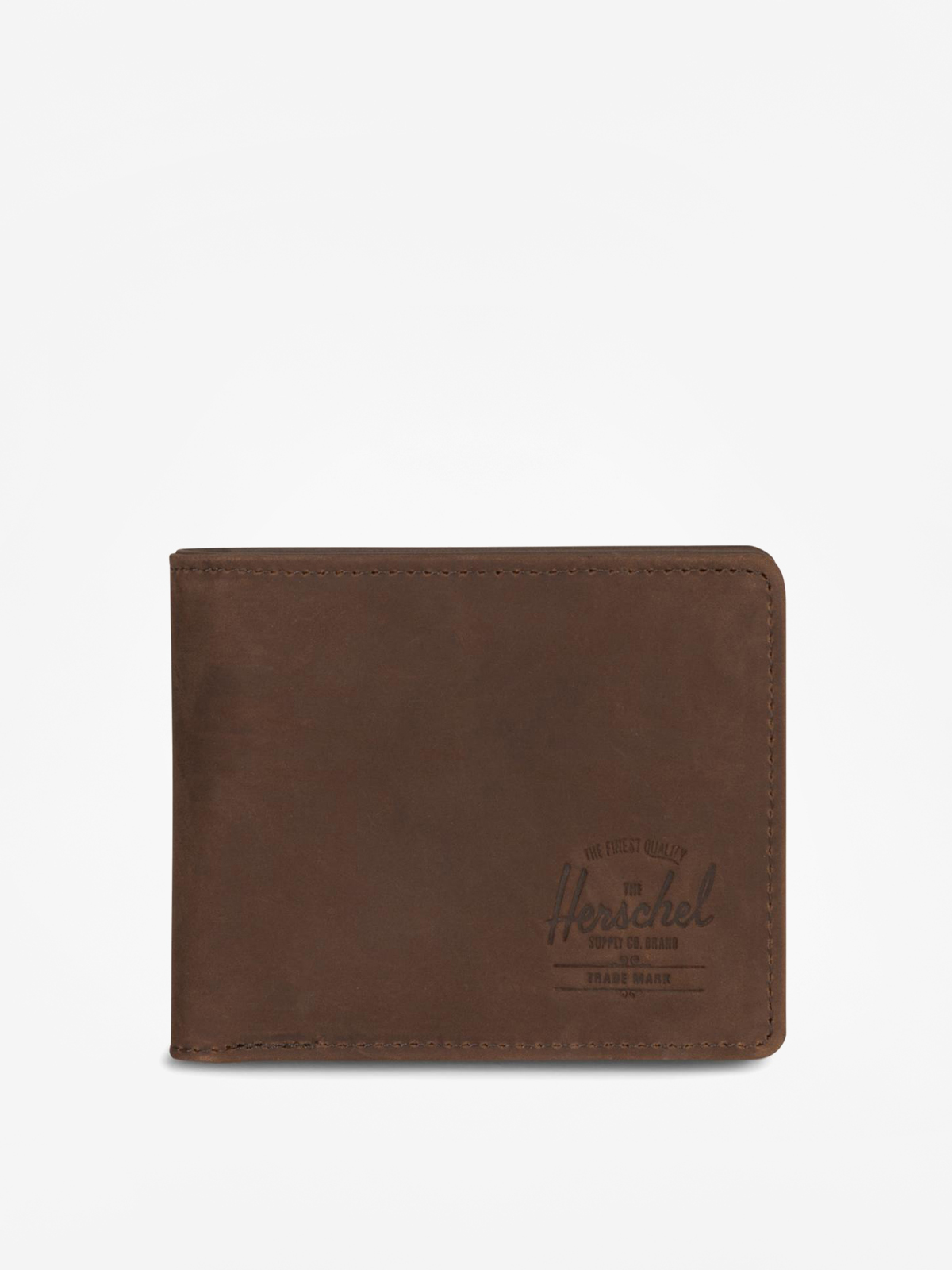 Herschel Supply Co. Hank Coin Leather Rfid Wallet (nubuck brown)