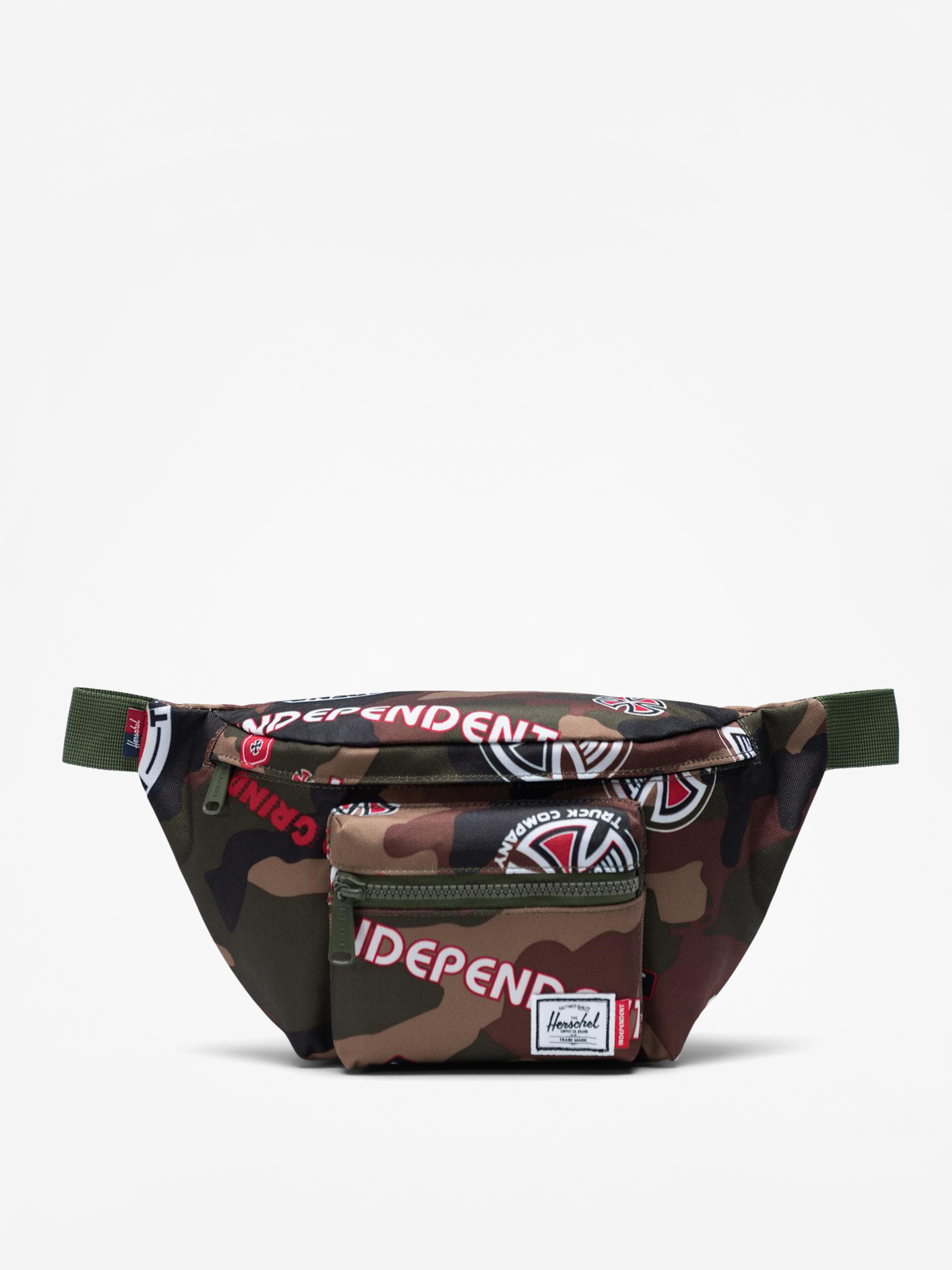 Herschel Supply Co. Independent Seventeen Bum bag (woodland camo multi independent logo/cypress)