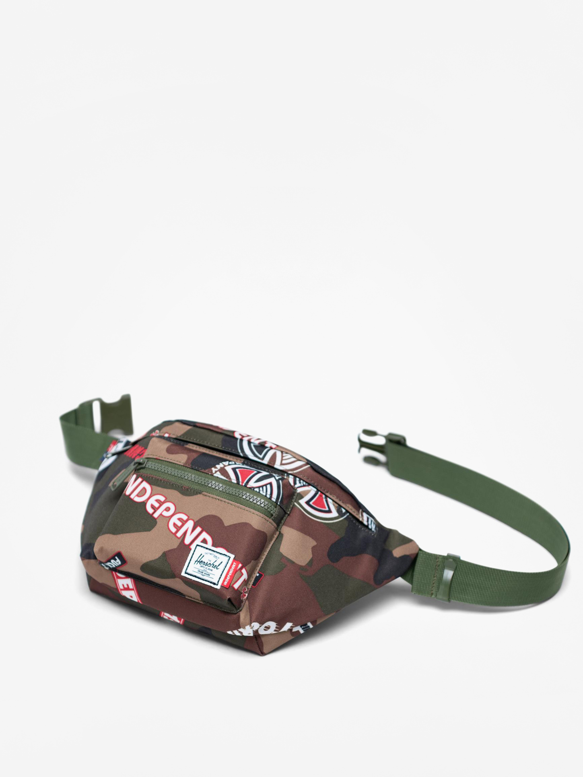 Herschel Supply Co. Independent Seventeen Bum bag (woodland camo multi independent logo/cypress)