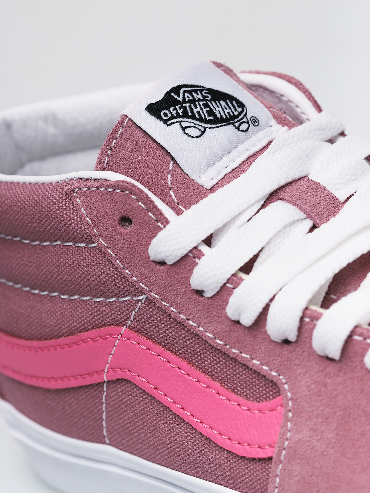 Vans sk8 mid on sale rose skate shoe