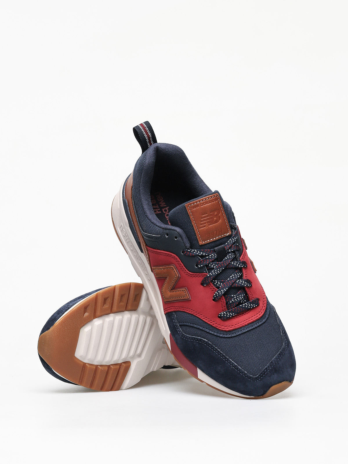 New Balance 997 Shoes (navy/red)