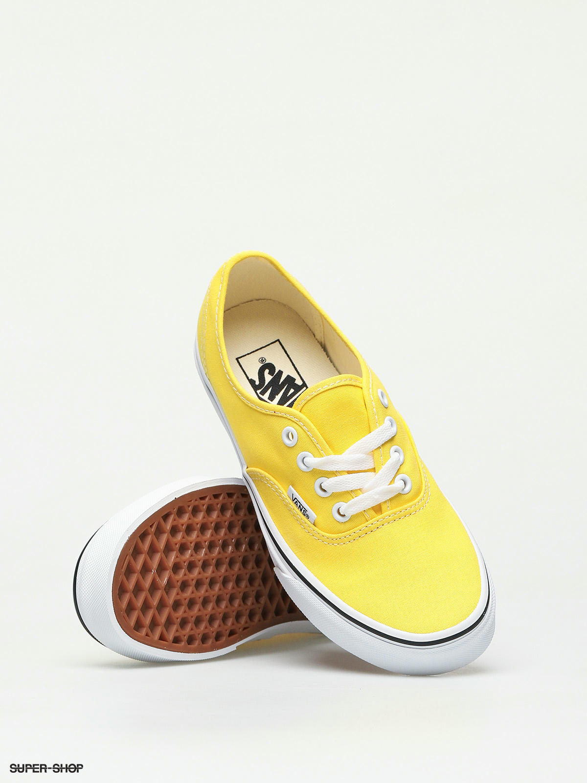 vans shoes yellow white
