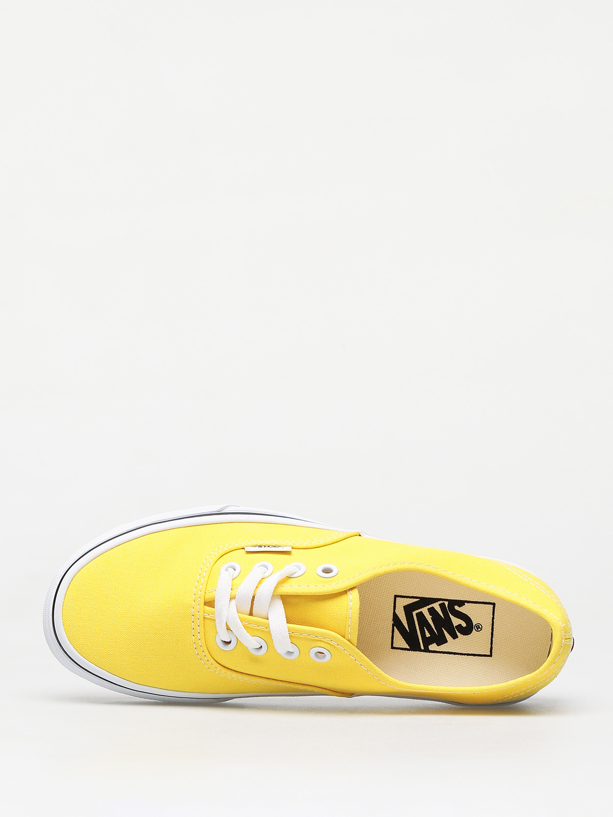 vibrant yellow vans