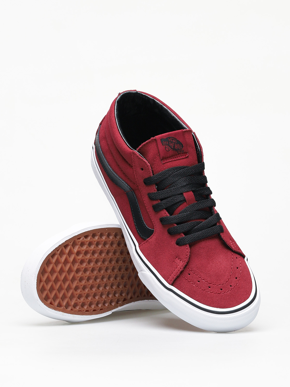 vans sk8 mid biking red