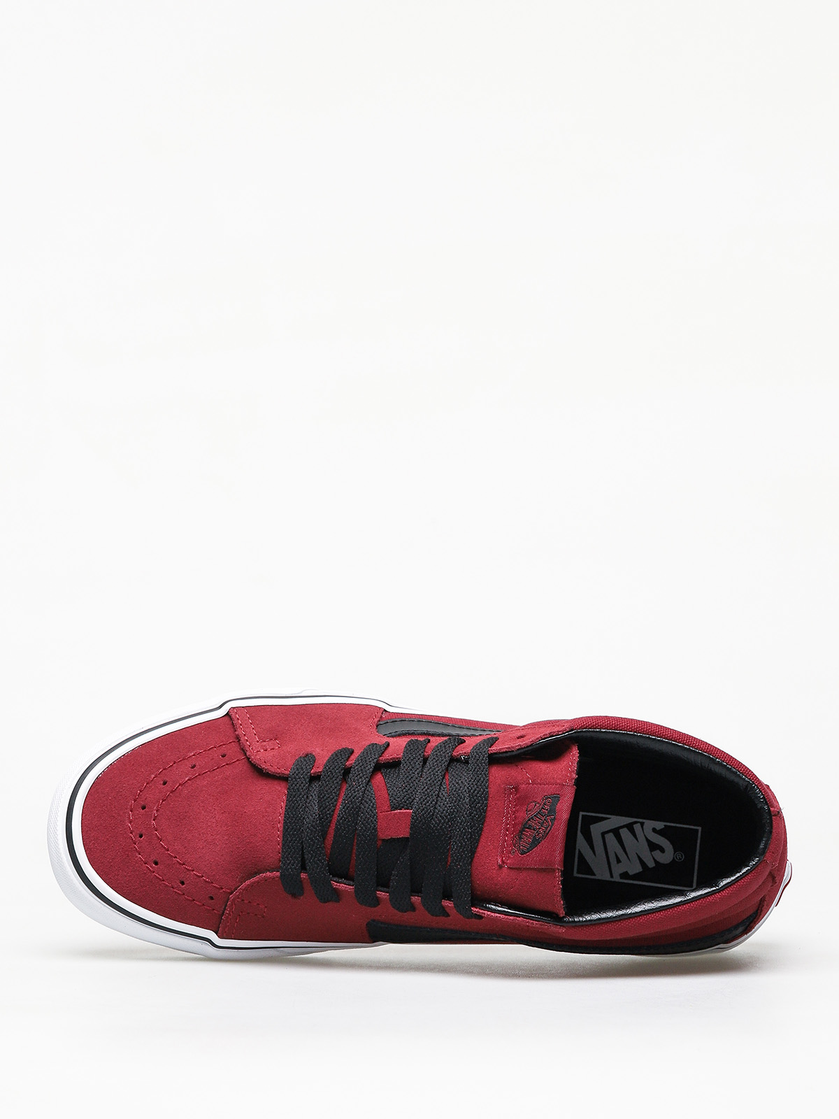 vans sk8 mid biking red