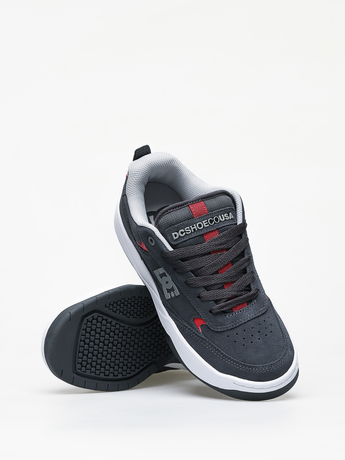 DC Penza Shoes grey (grey/grey/red)