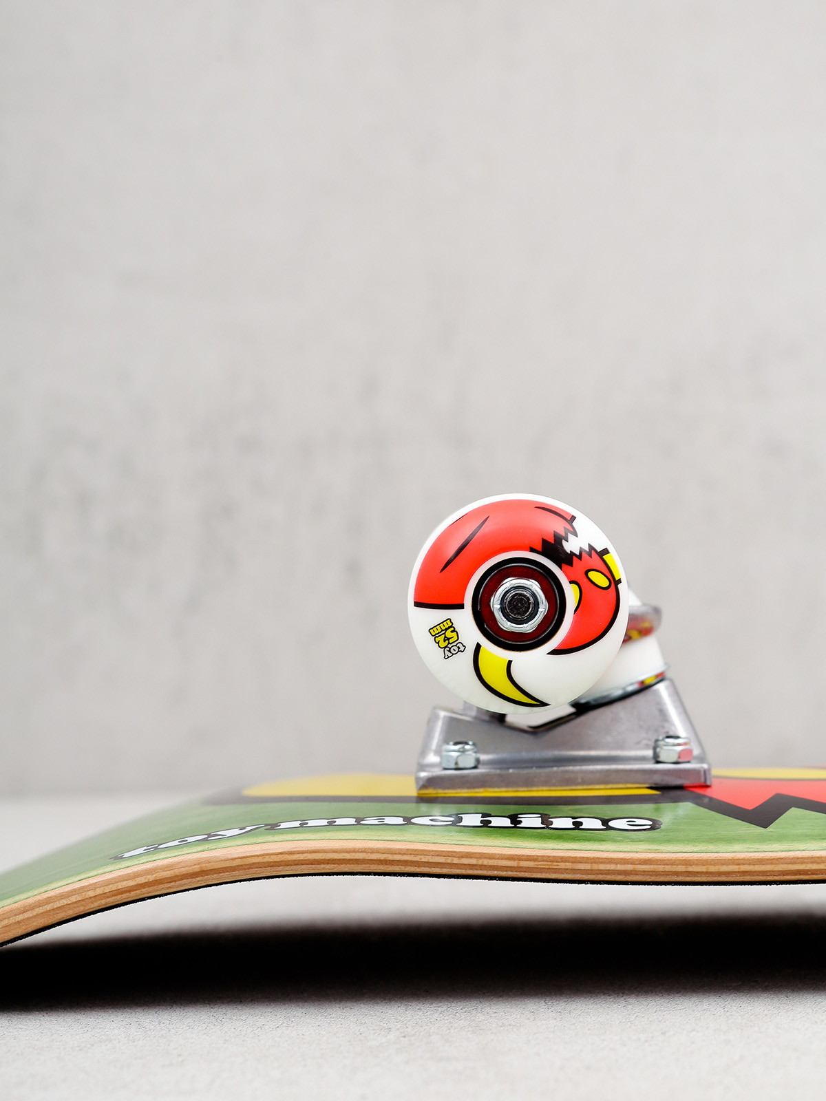 Toy Machine Vice Monster Skateboard (light green/red)