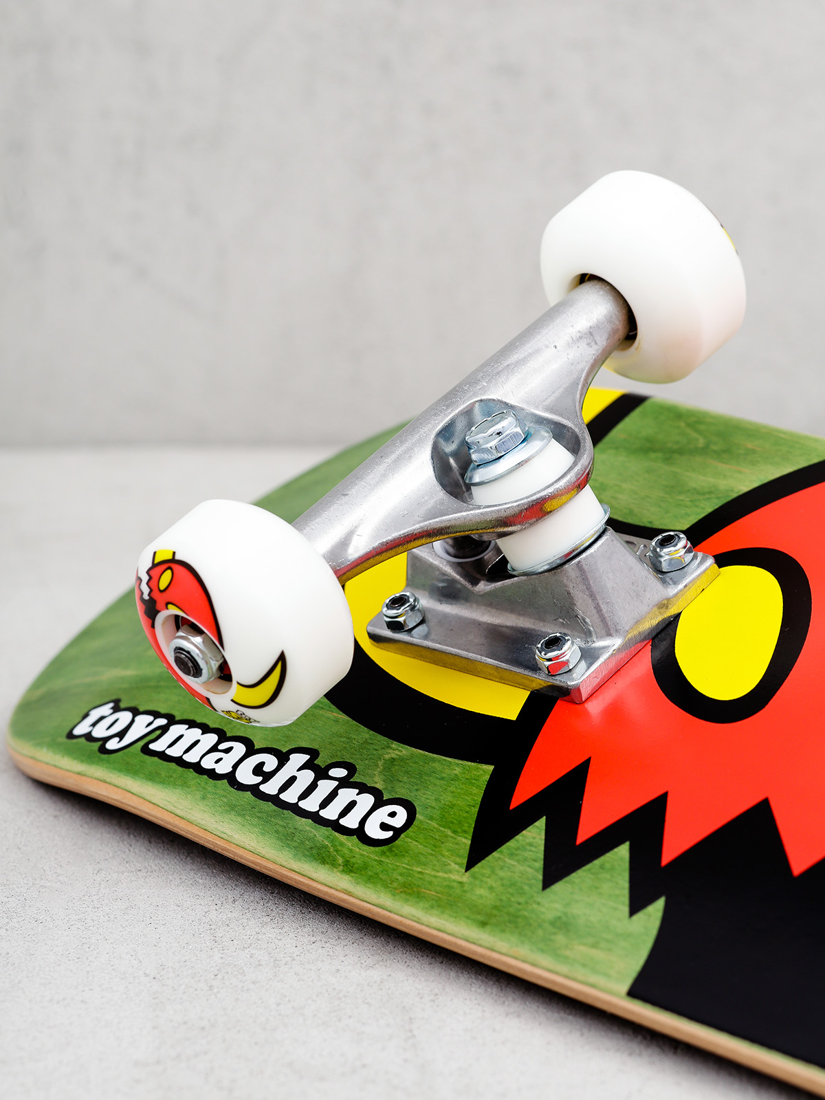 Toy Machine Vice Monster Skateboard (light green/red)