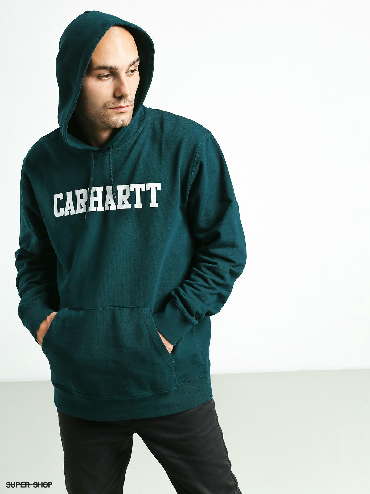 Carhartt on sale college hoodie