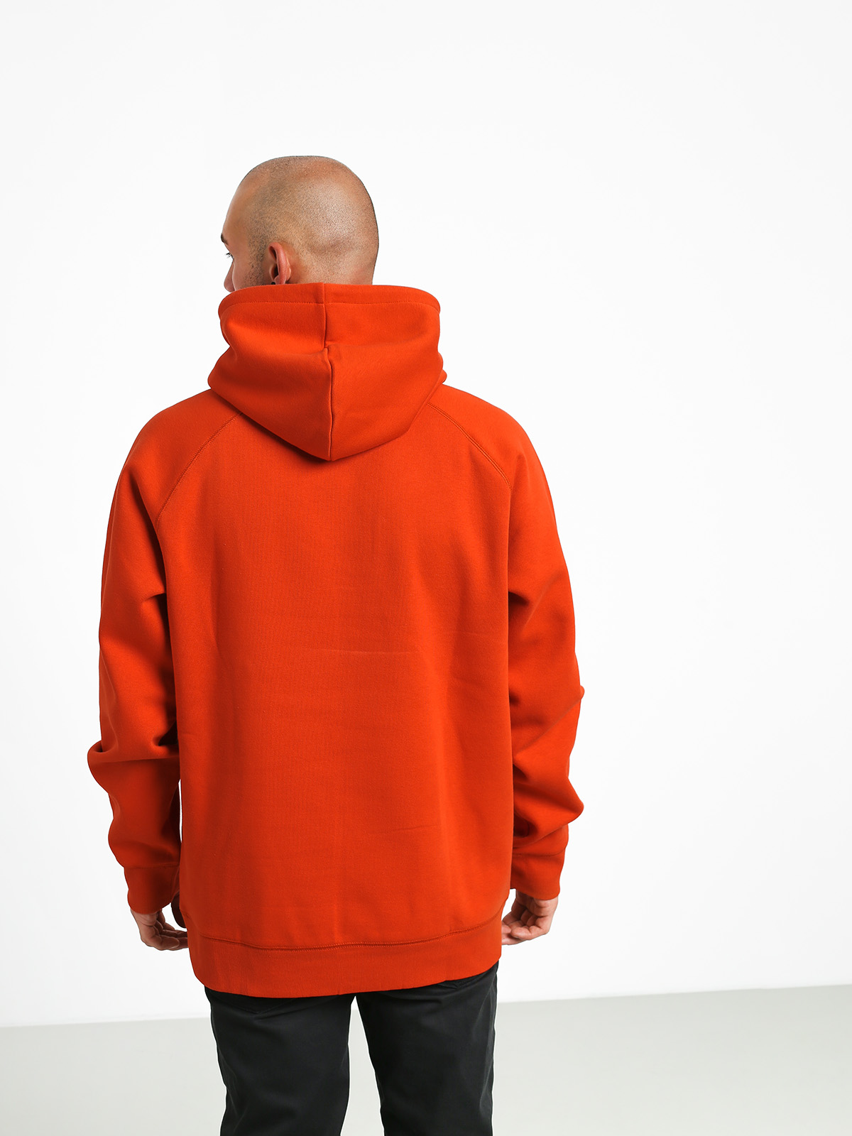 Carhartt WIP Chase HD Hoodie (brick orange/gold)