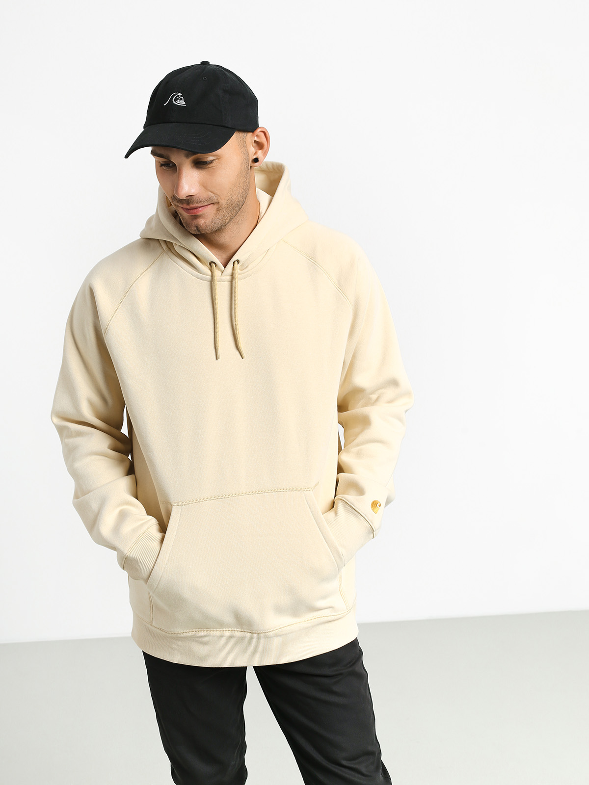 Carhartt WIP Chase HD Hoodie flour gold