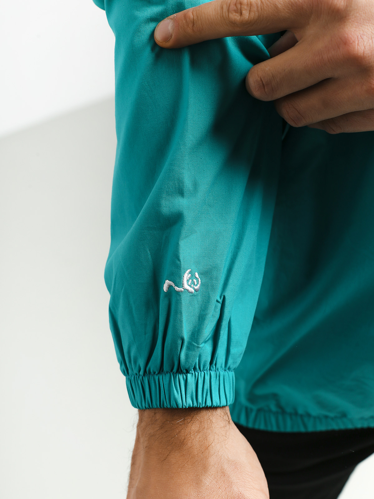 Enjoi Handout Jacket (grey/white/teal)