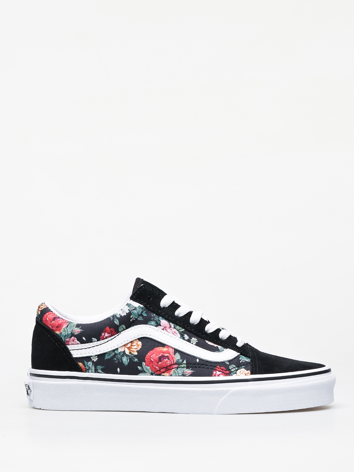 old skool garden floral vans