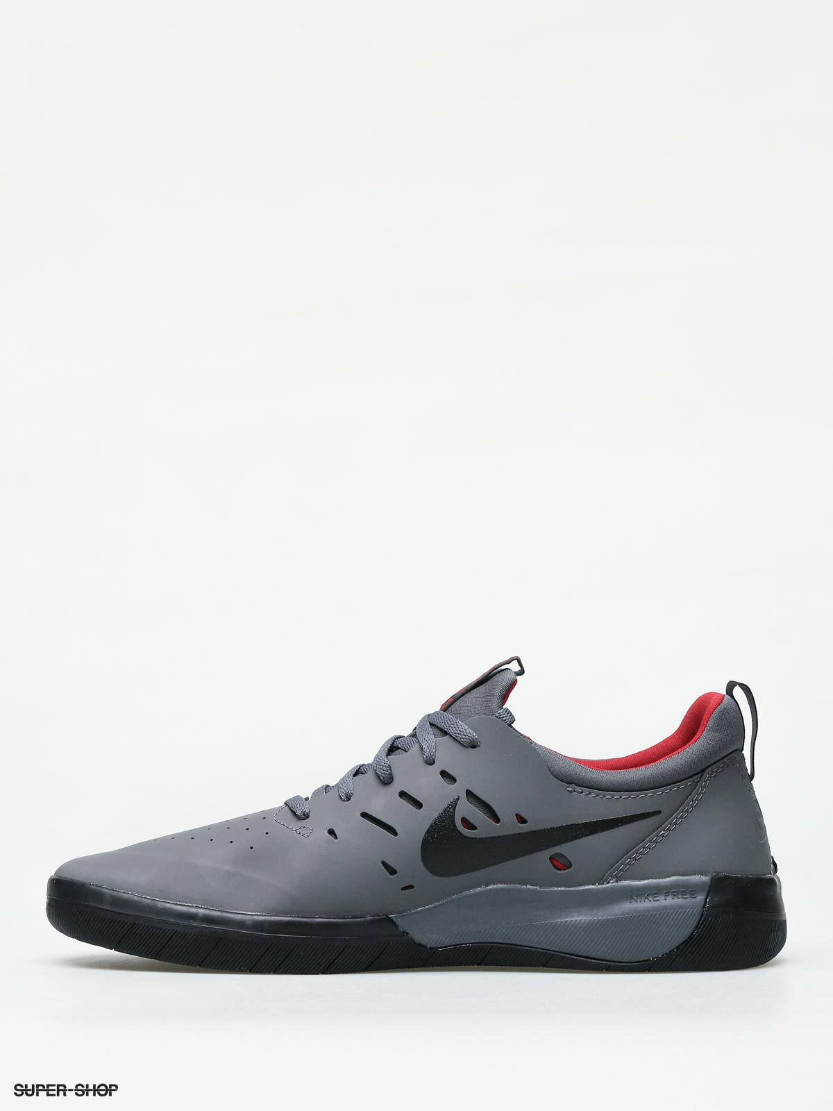 Shoes (dark grey/black gym red 
