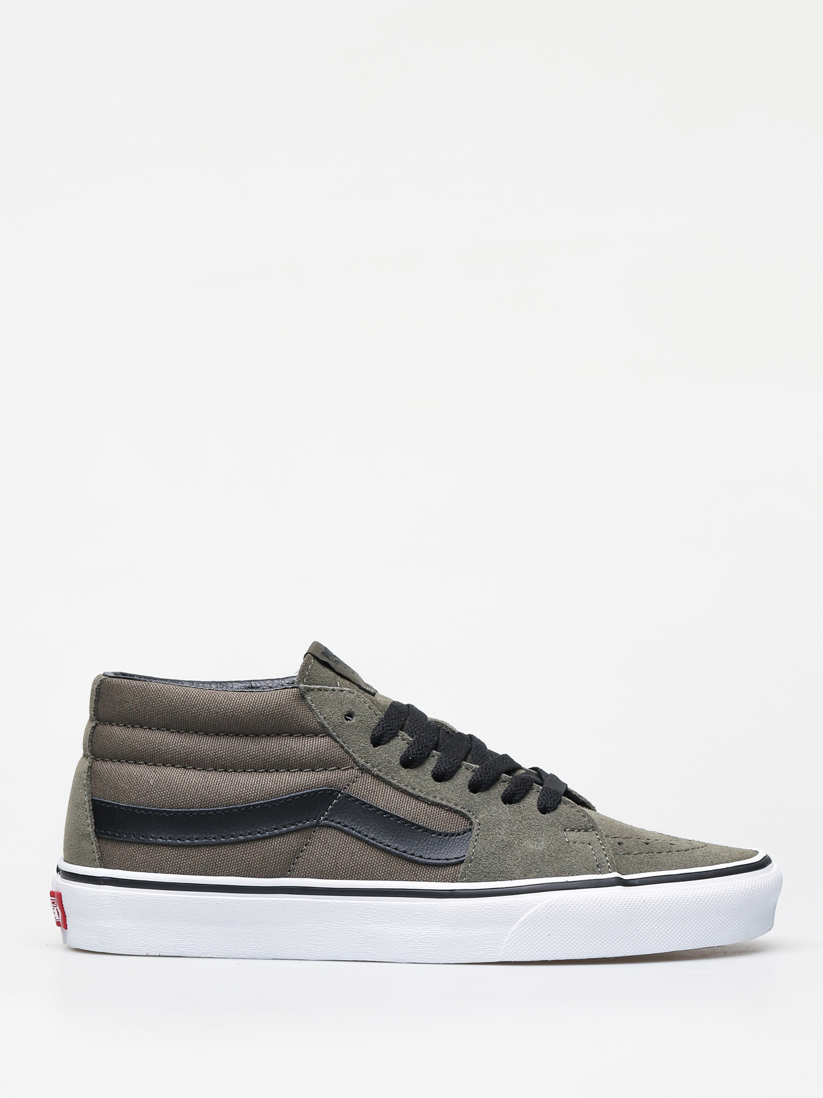 Vans Sk8 Mid Shoes (grape leaf/true white)