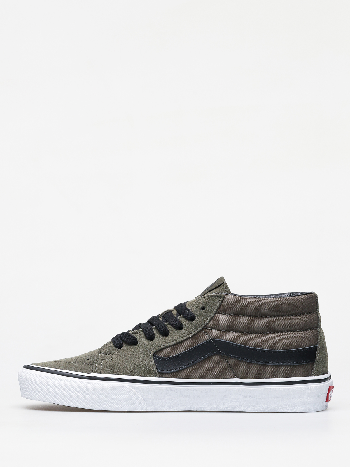 Vans Sk8 Mid Shoes (grape leaf/true white)