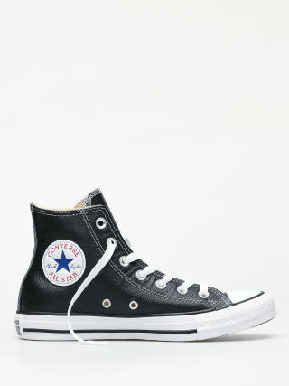 Converse Chuck Taylor All Star Hi Leather Chucks (blk)