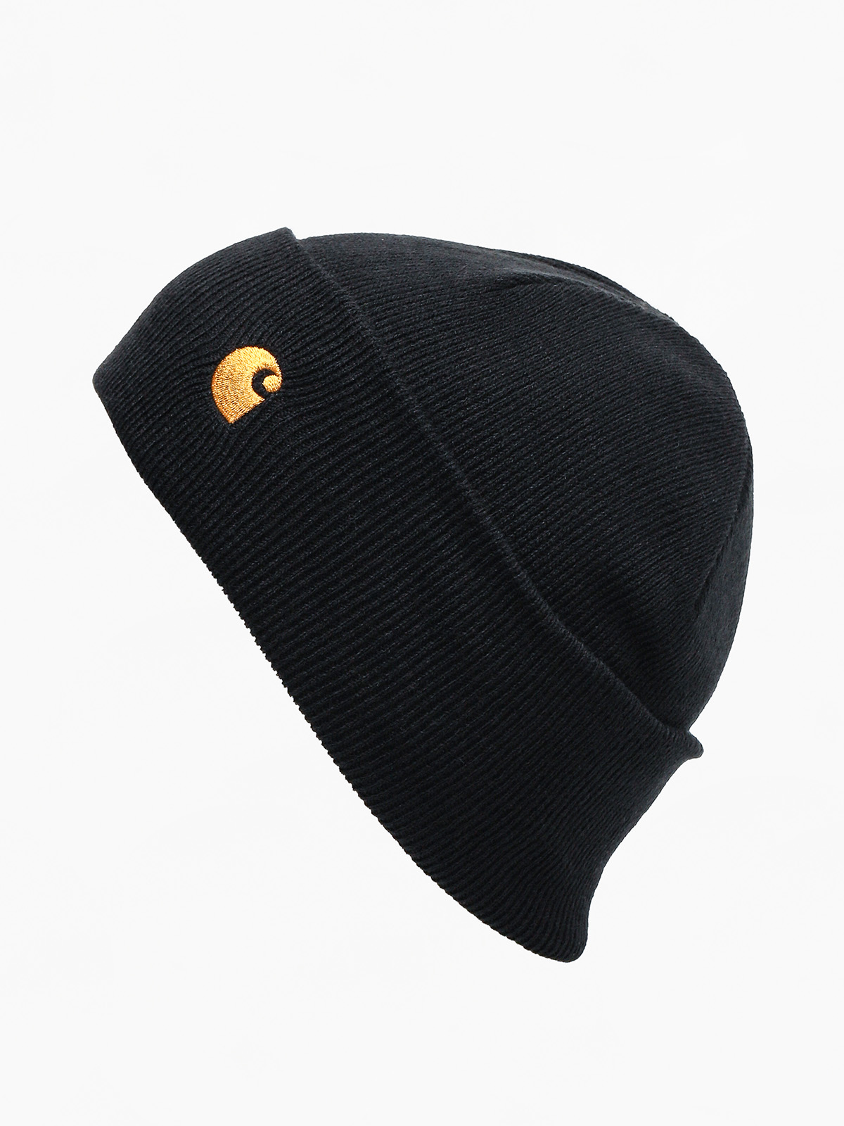 Carhartt WIP Chase Beanie (black/gold)