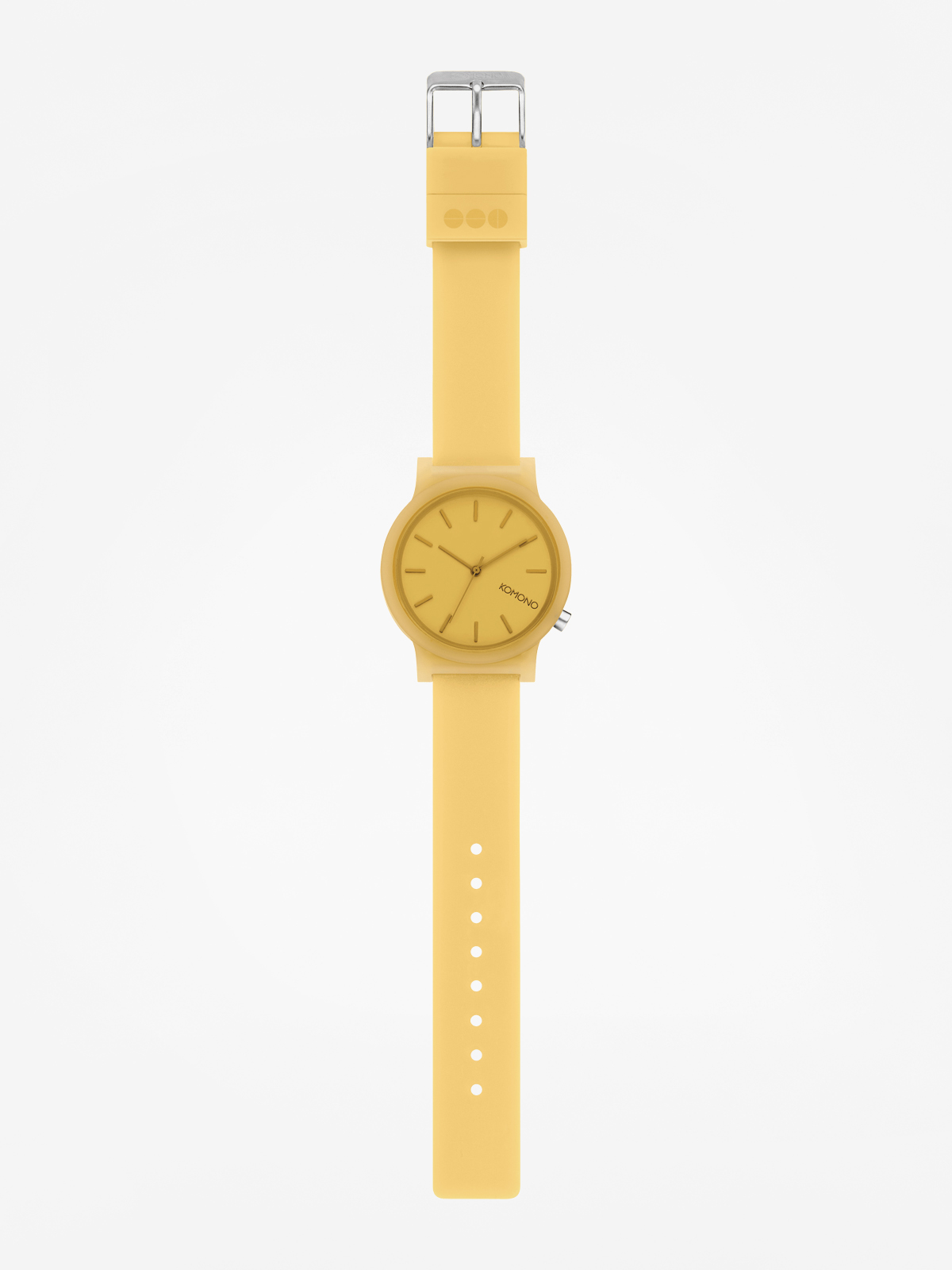 Komono Mono Watch yellow (ochre glow)