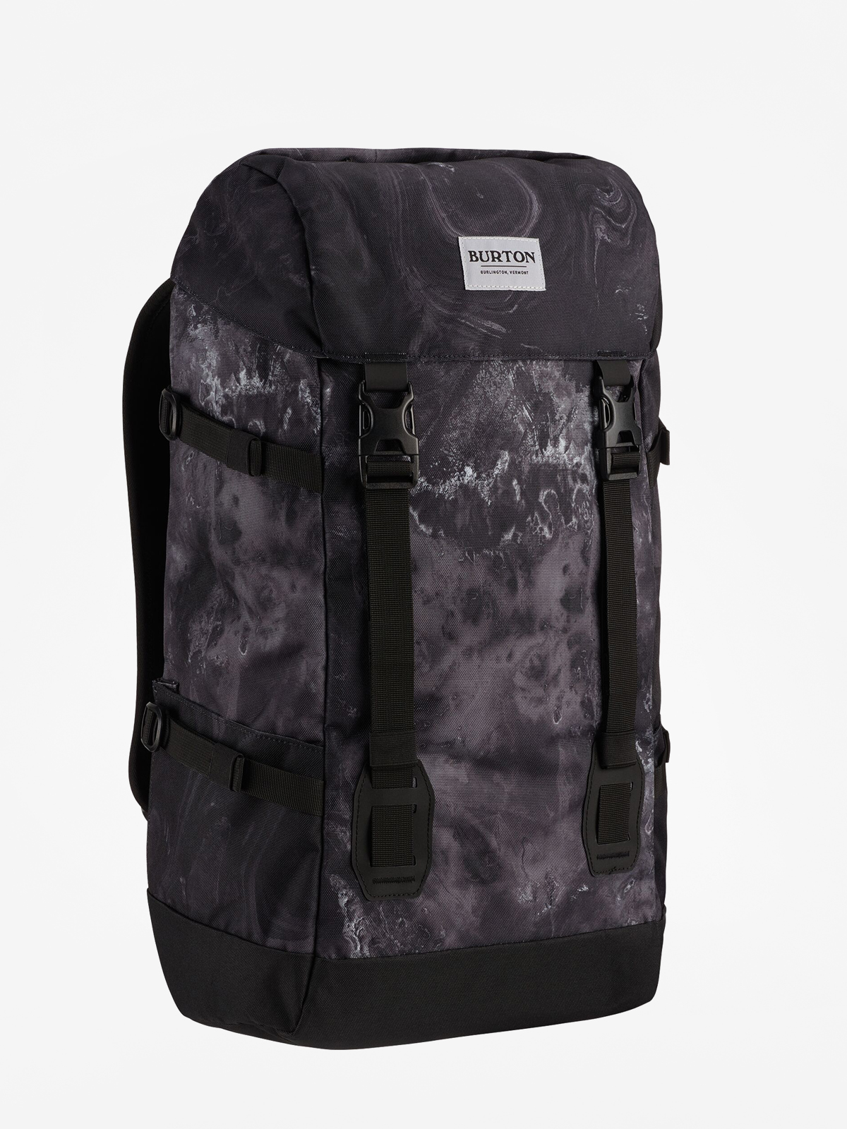 Burton Tinder 2.0 Backpack black marble galaxy print