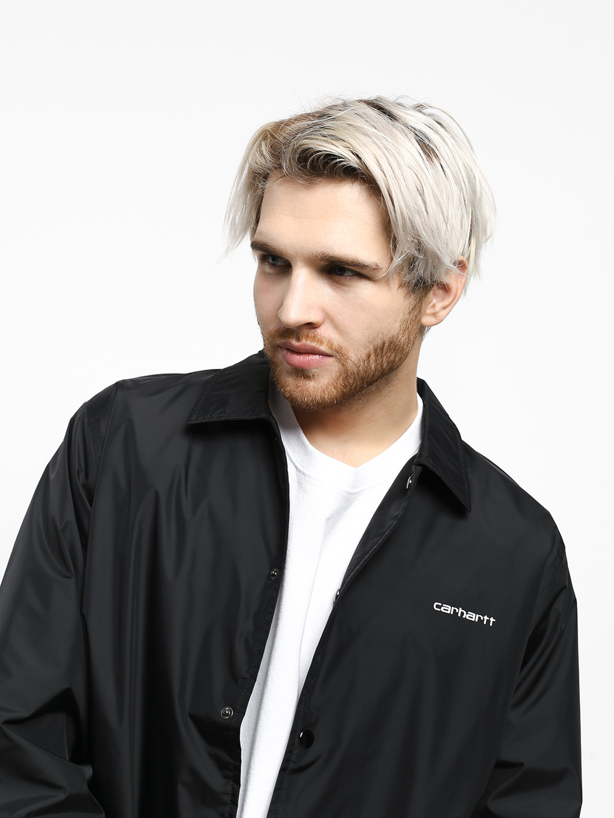 Carhartt WIP Carhartt Script Coach Jacket (black/wax)