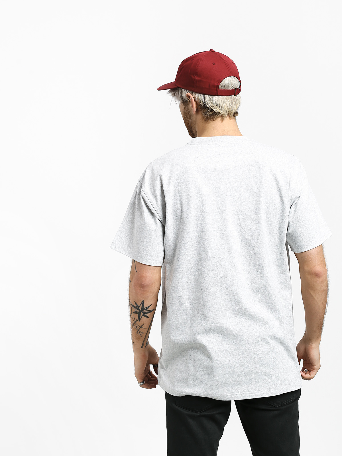 Carhartt WIP American Script T-shirt (ash heather)