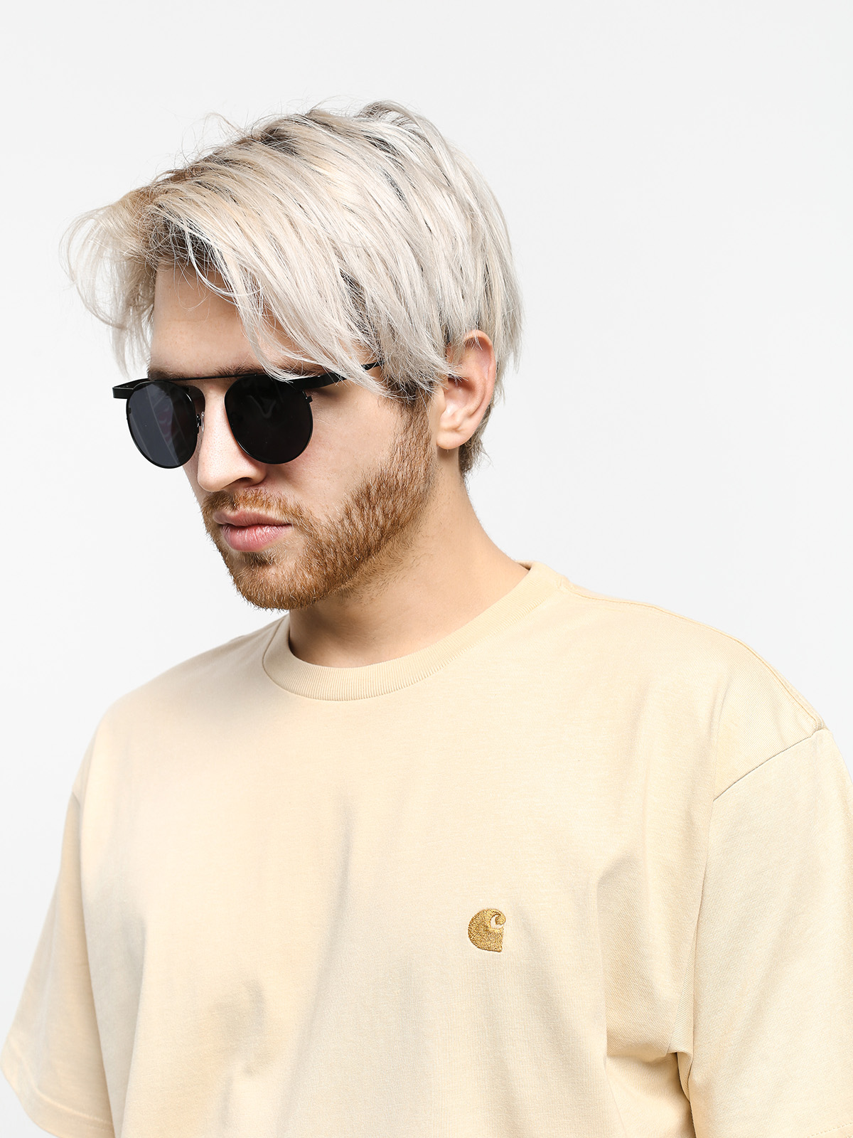 Carhartt WIP Chase T-shirt (flour/gold)