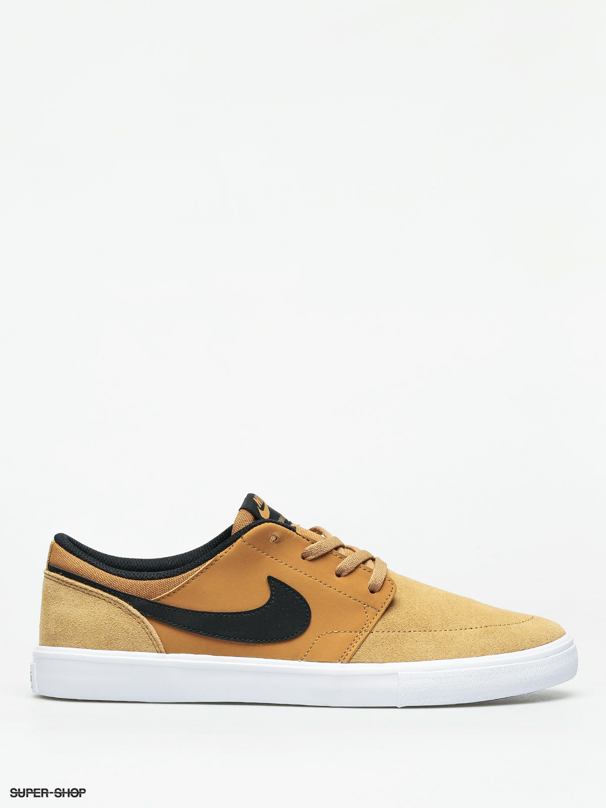 Nike sb solarsoft portmore ii marron best sale