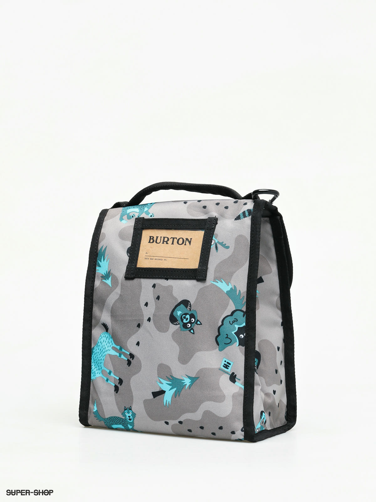 Burton Lunch Sack Bag hide and seek print