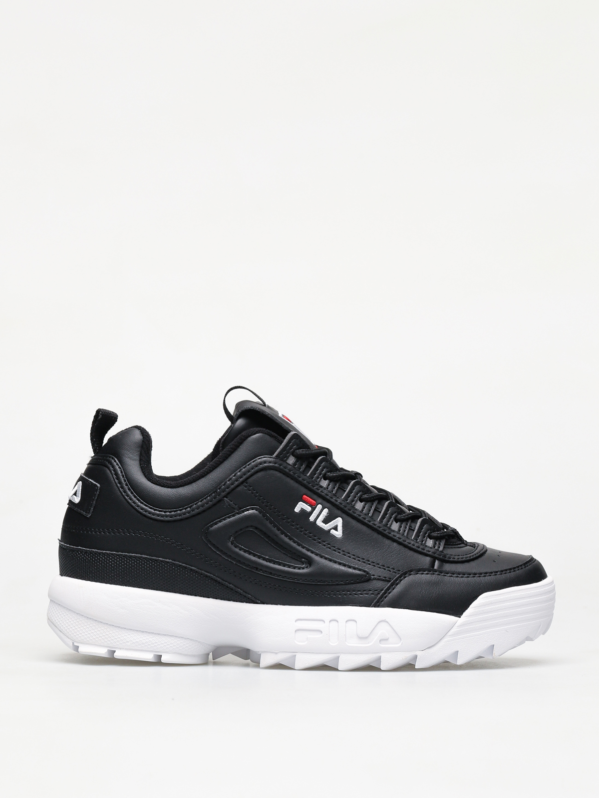 Men's Shoes Fila Disruptor Mens Black Fila Disruptor Low