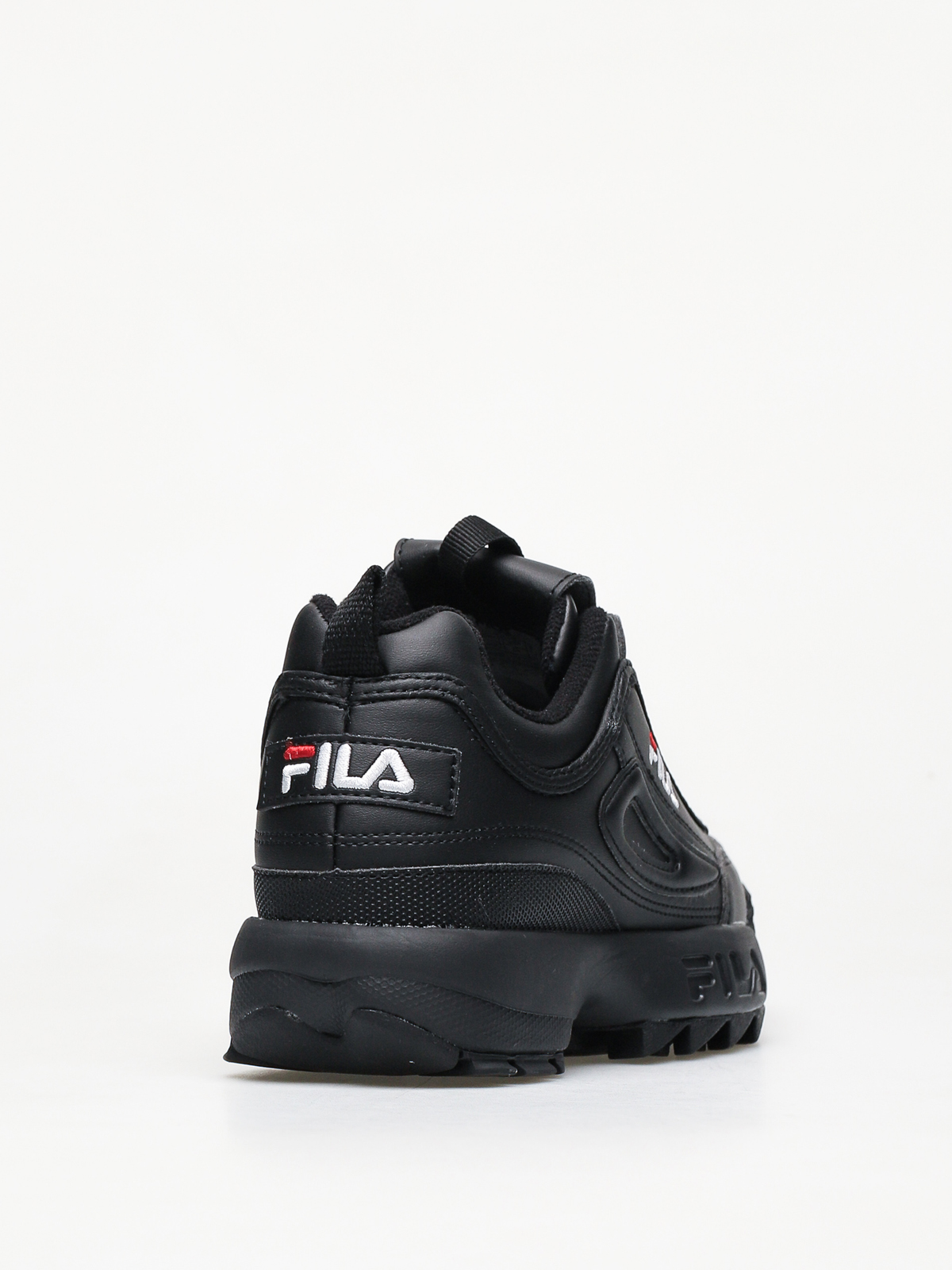 fila disruptor low wmn black