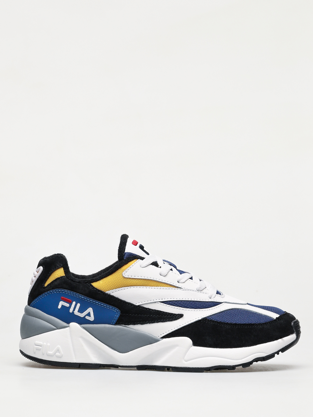 Fila V94M Low Shoes (black/white/citrus)