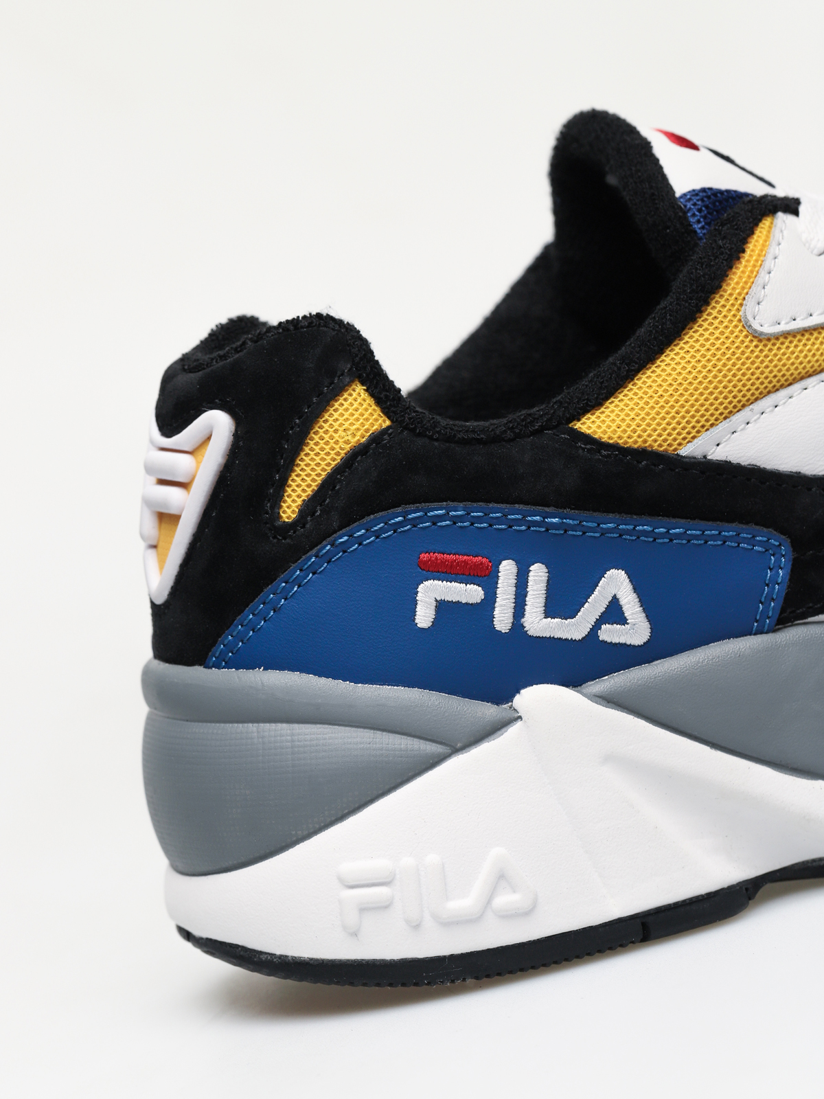 Fila V94M Low Shoes (black/white/citrus)