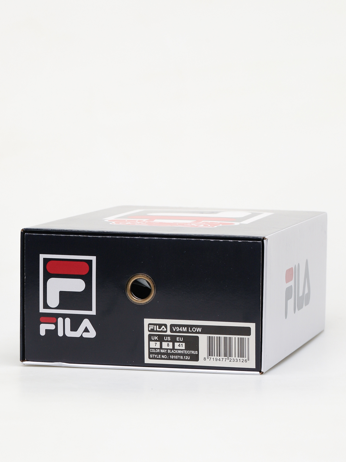 Fila V94M Low Shoes (black/white/citrus)
