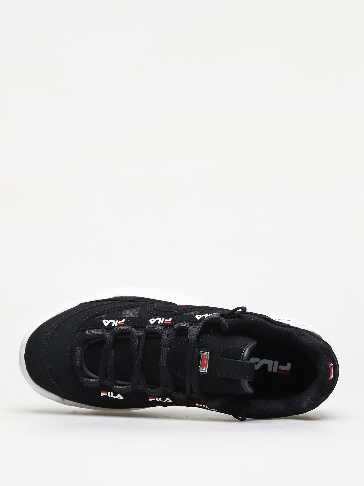 Fila D Formation Shoes (black/white/fila red)