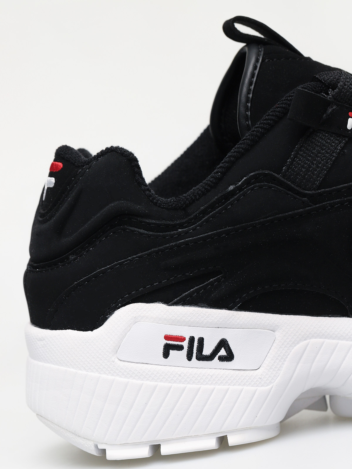 Fila D Formation Shoes (black/white/fila red)