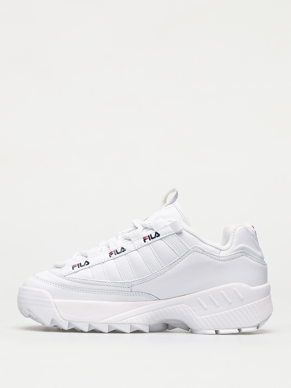Fila D Formation Shoes Wmn (white/fila navy/fila red)