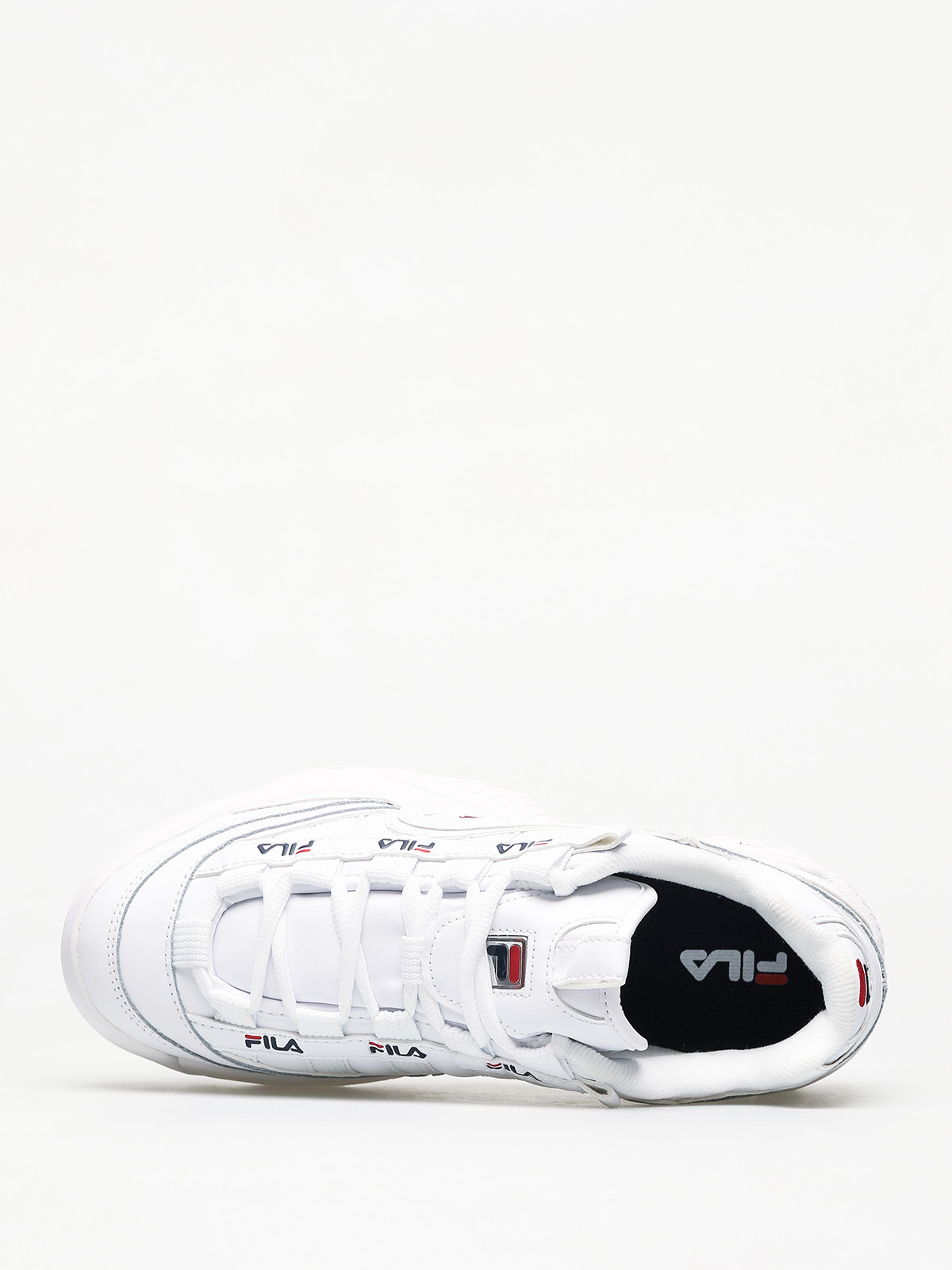 Fila D Formation Shoes Wmn (white/fila navy/fila red)